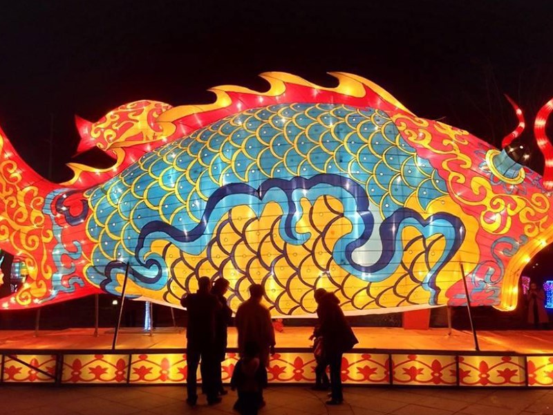 鲁艺花灯